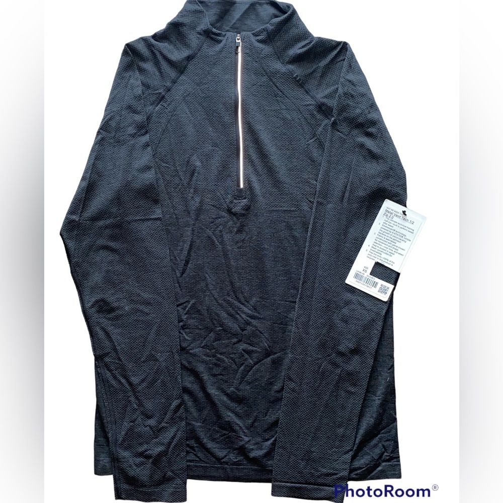 Lululemon Metal Vent Tech 1/2 Zip 2.0 - XS -Deep Coal/Black